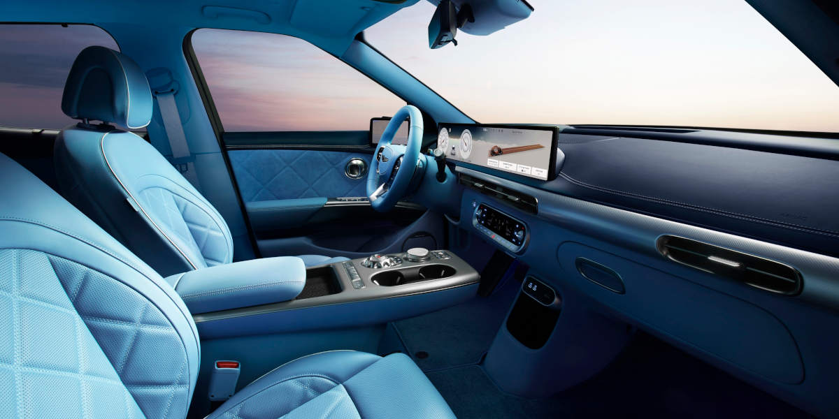 Genesis GV60 Innenausstattung hell