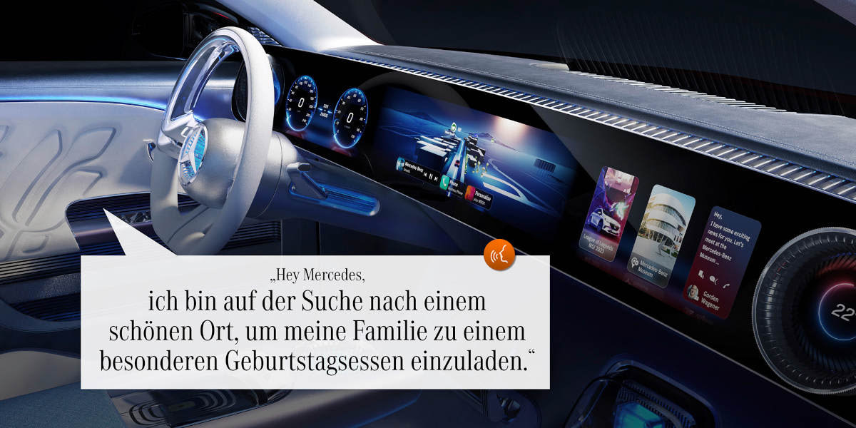 Mercedes-Benz Google Cloud Navigation 