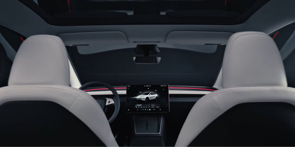 Tesla Model Y Juniper innen