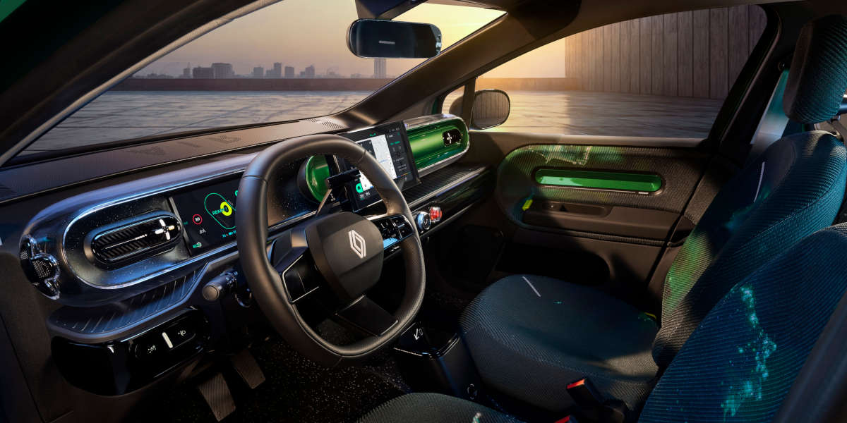 Renault Twingo E-Tech Electric Innen Fahrerseite