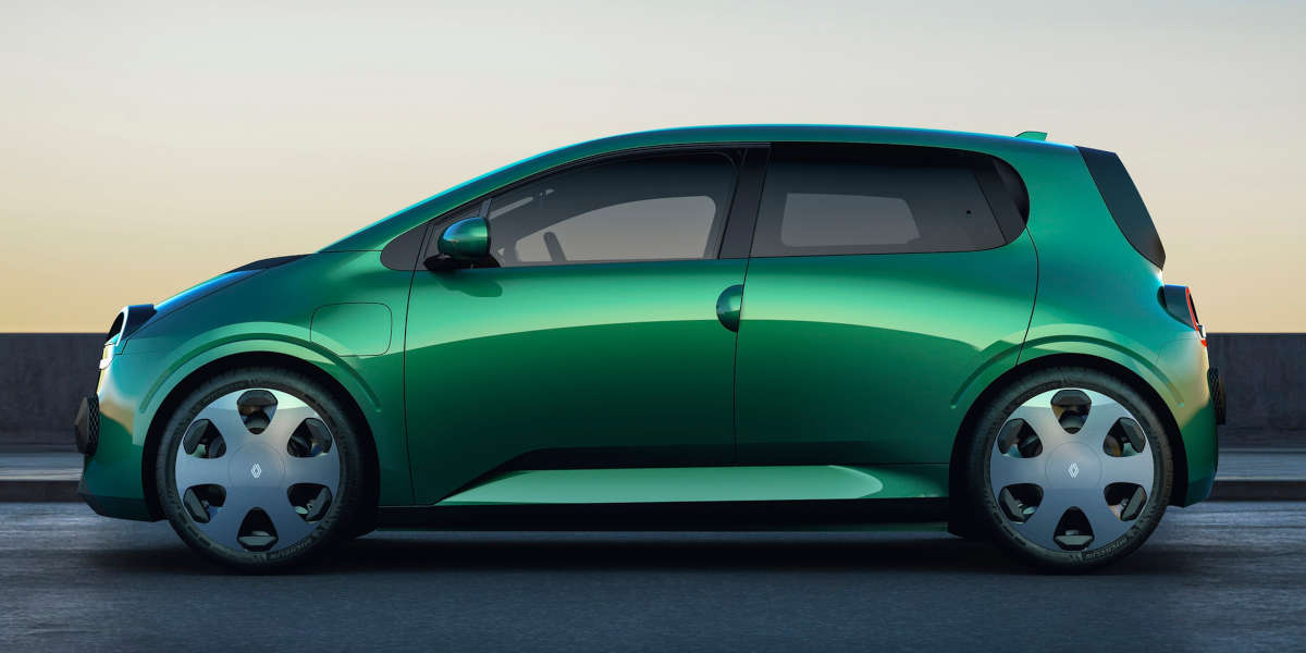 Renault Twingo E-Tech Electric Seite