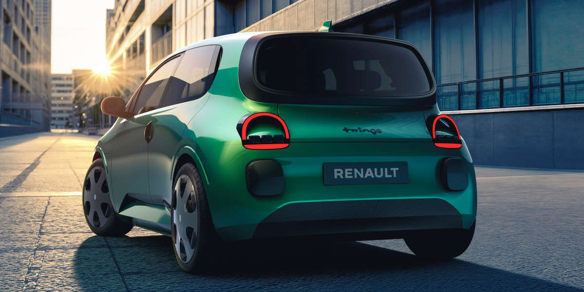 Renault Twingo E-Tech Electric Heck