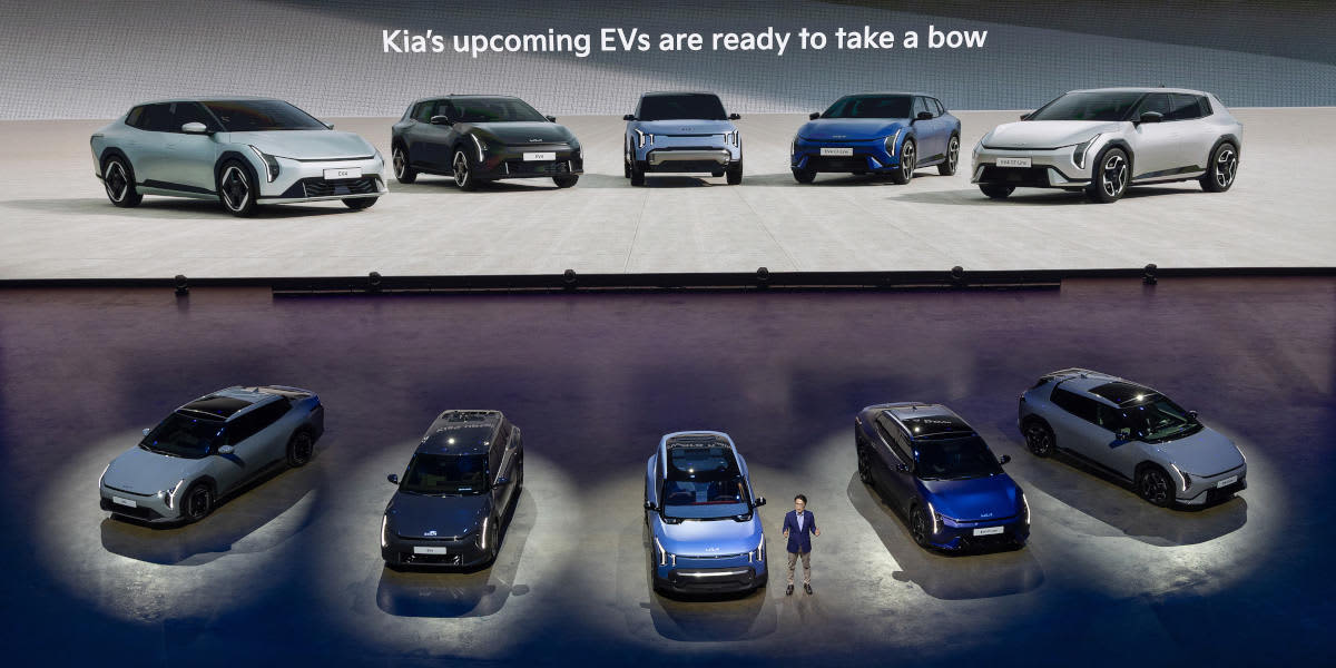 Kia belebt mit der erweiterten Elektromodellpalette den EV-Markt und bekräftigt seine führende Rolle bei der Elektrifizierung