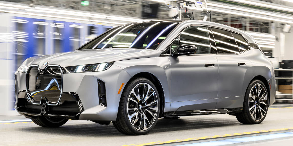 Herstellung BMW iX im Werk