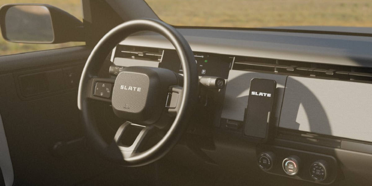 Slate Truck Innenraum Cockpit