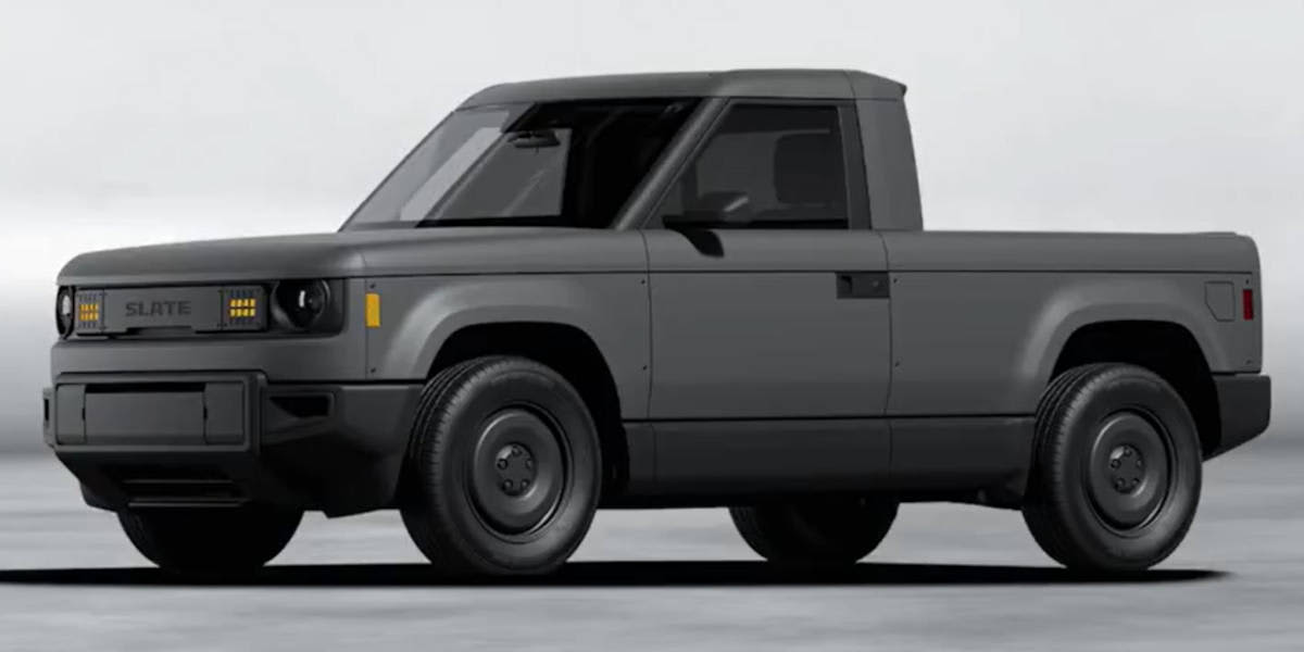 Slate Truck Front seitlich