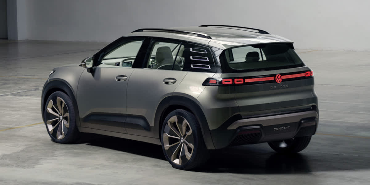  VW ID. Cross Concept Heck seitlich