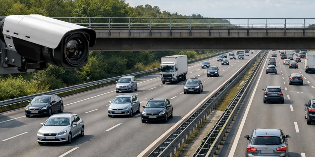 Autobahn Verkehr Kamera Monocam