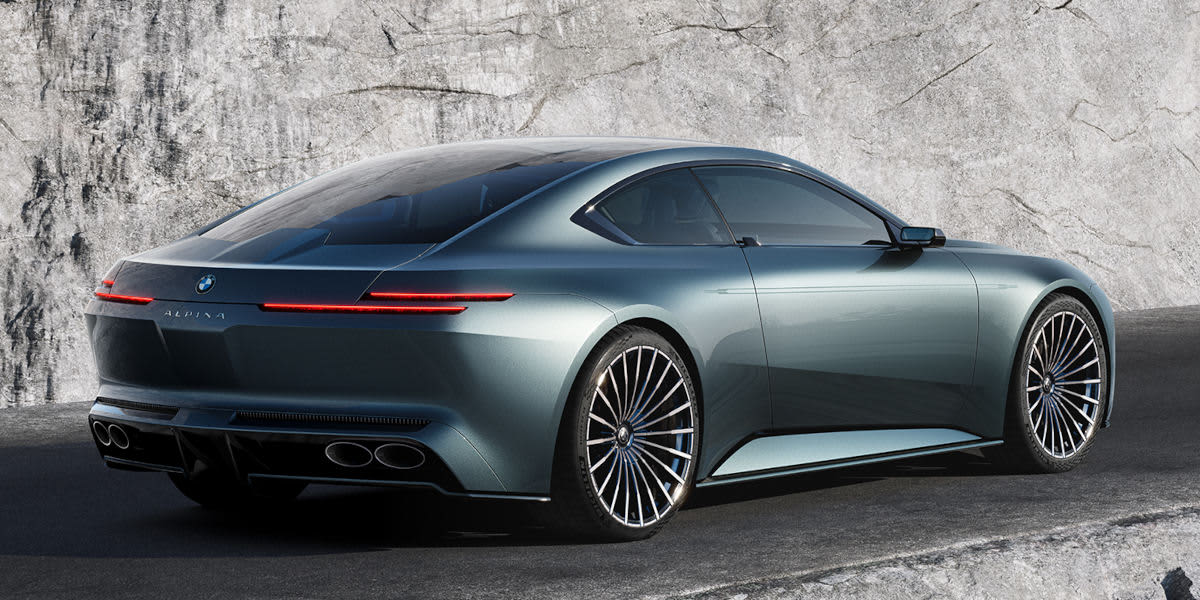 BMW Vision Alpina V8-Coupe Heck
