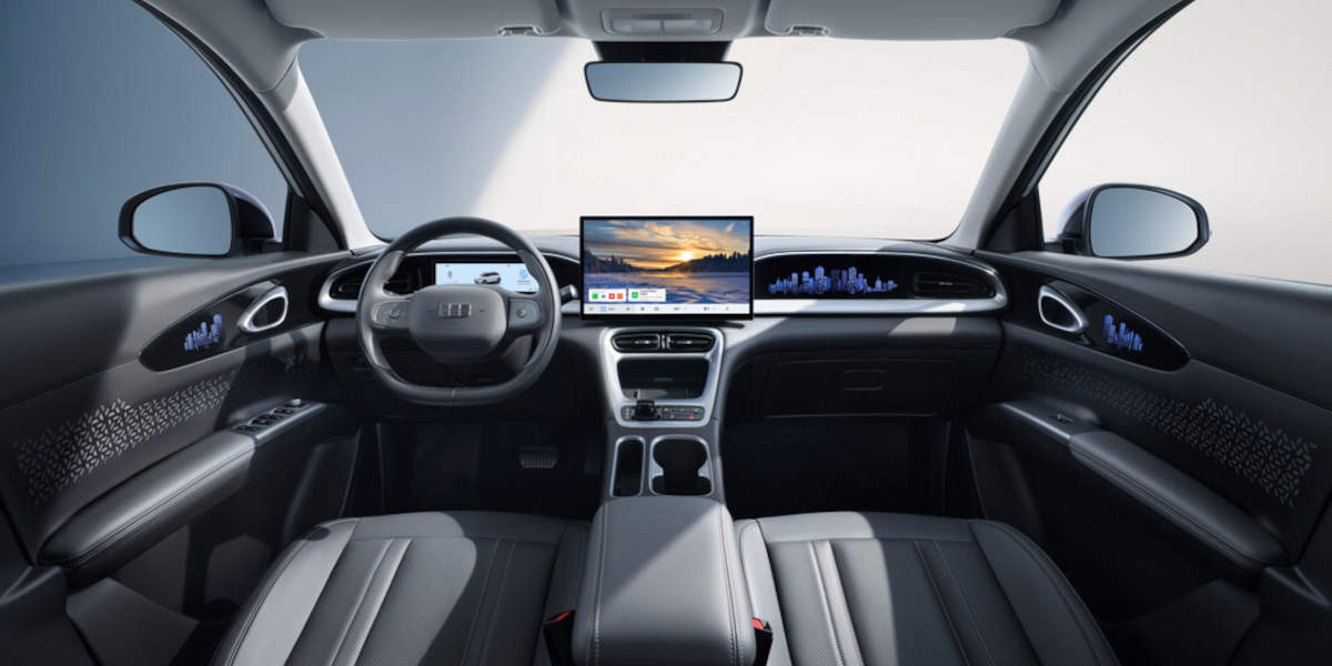 Geely E2 Innenraum Cockpit