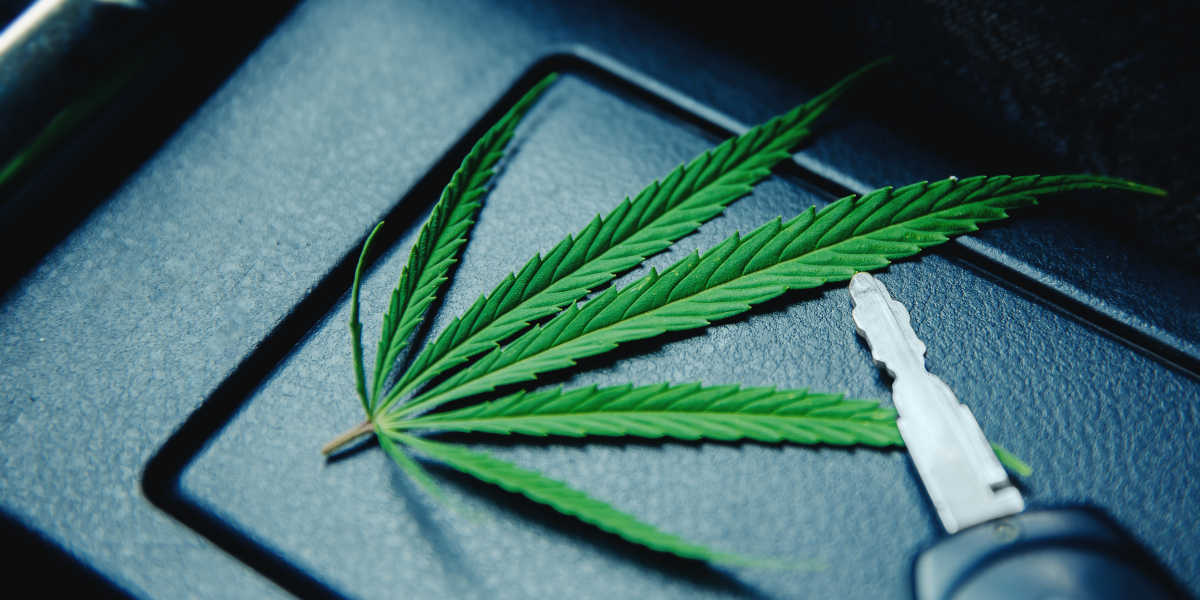 Cannabis Auto Schlüssel