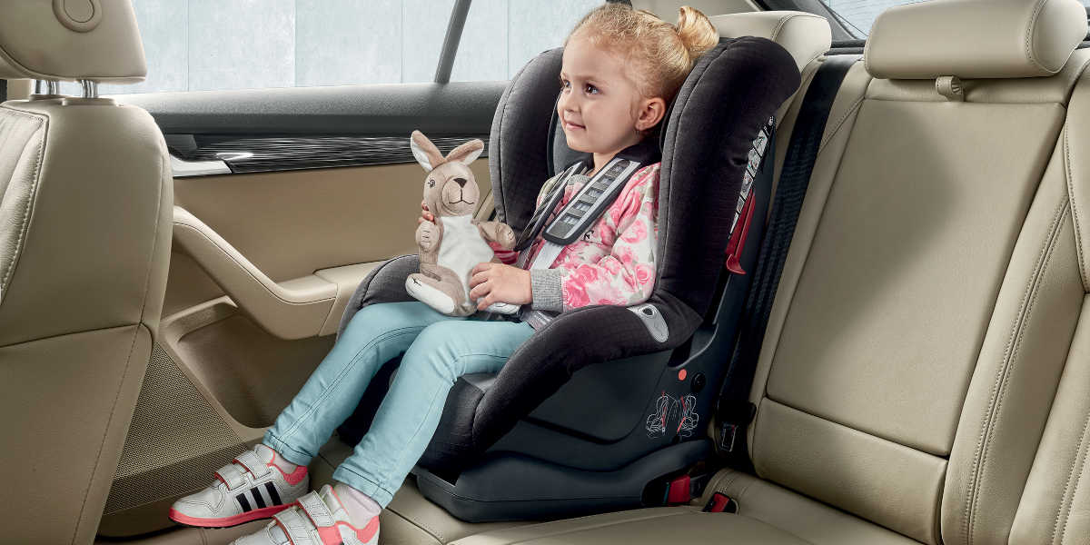 ISOFIX Kindersitzerhöhung fürs Auto, Kinder