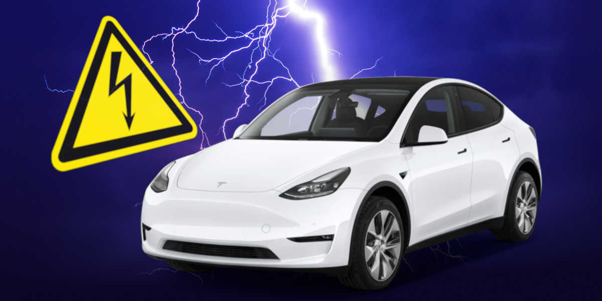 E-Auto und Gewitter