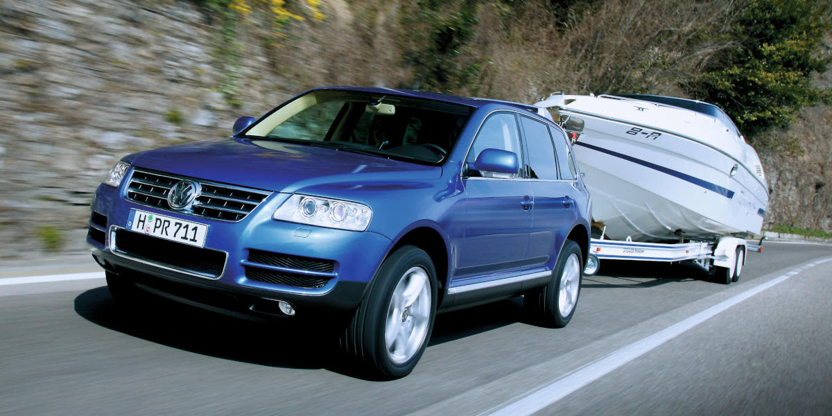 VW Tiguan Anhänger Boot