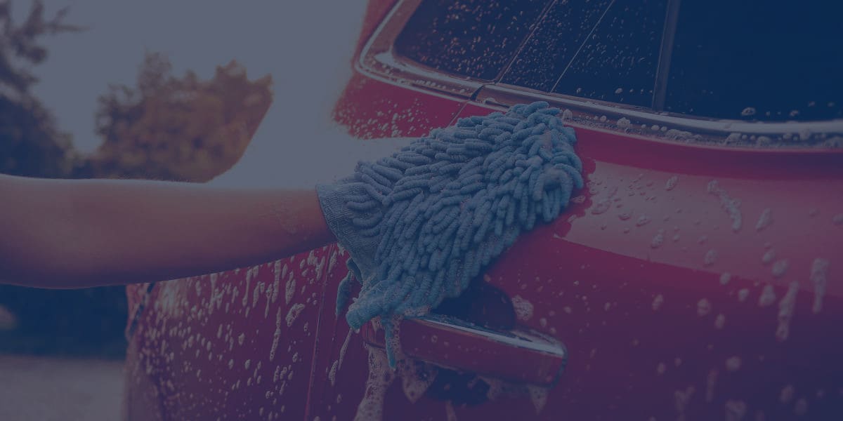 Auto zuhause waschen