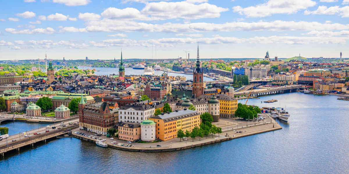 Schwedens Hauptstadt Stockholm