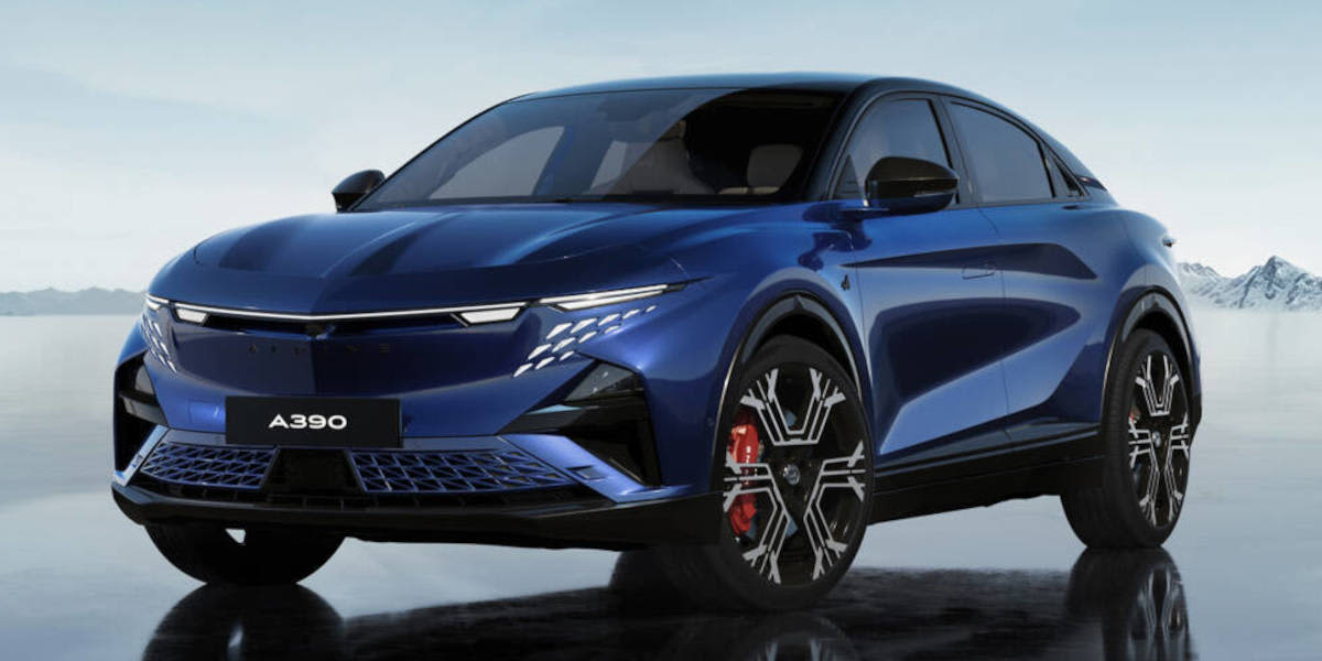 Alpine A390 Front seitlich