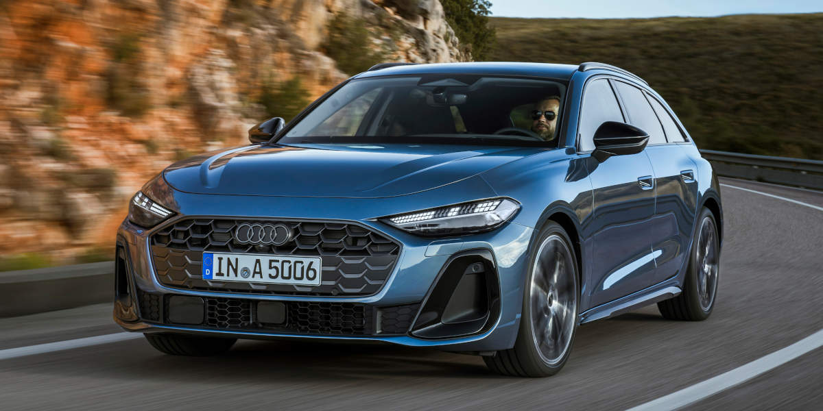 Audi A5 Avant Fahrt
