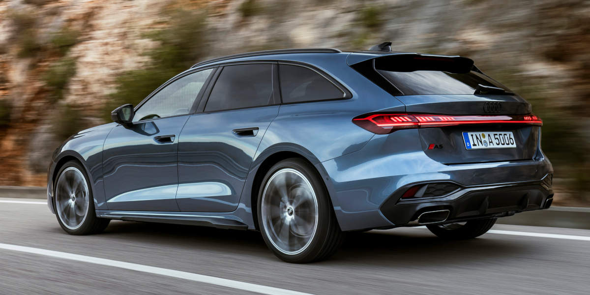 Audi A5 Avant Heck Seite