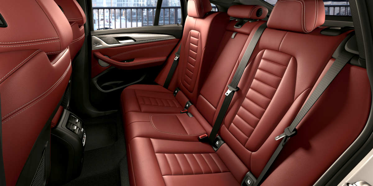 BMW X4 Rückbank