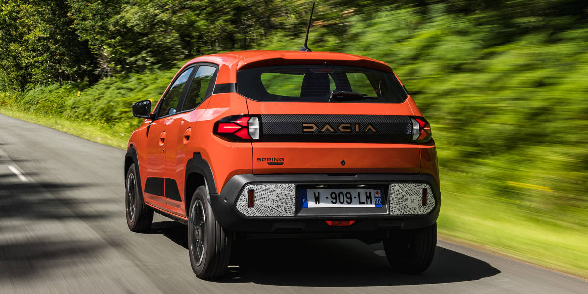 Dacia Spring Heck