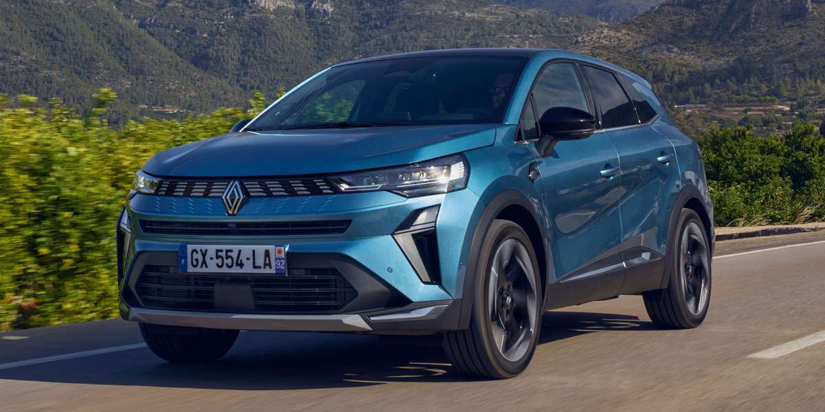 Renault Symbioz Front schräg Fahrt