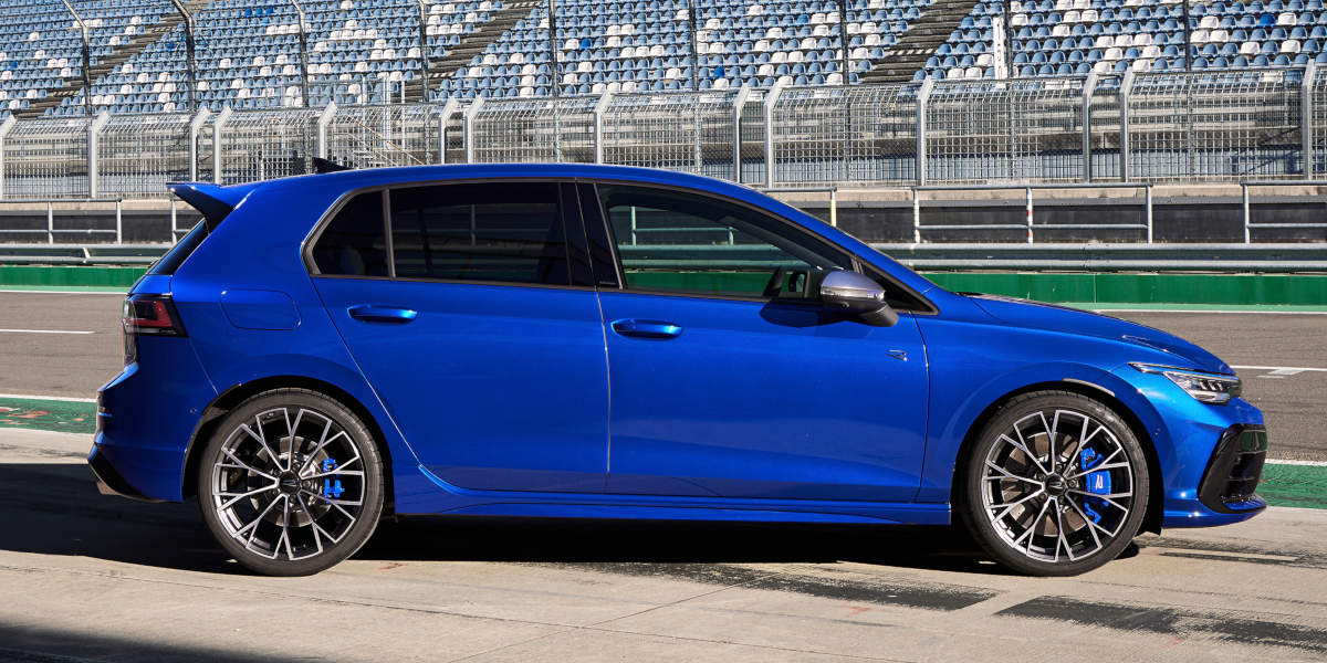 VW Golf R Seite