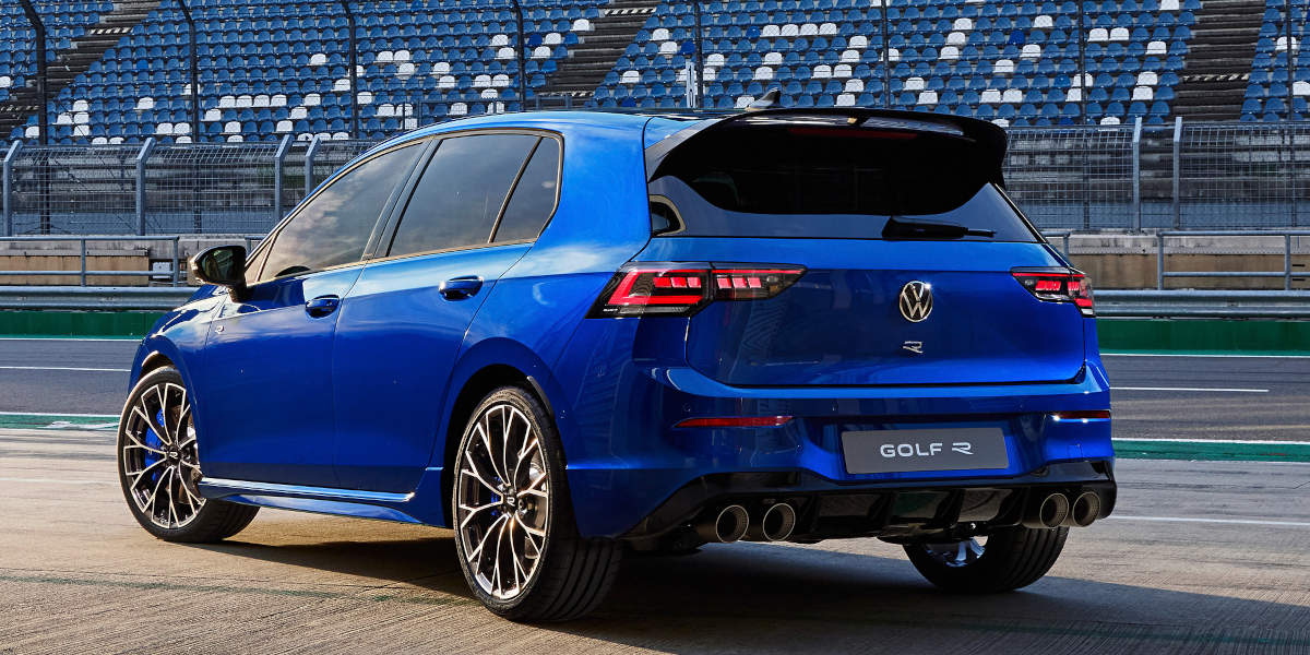 VW Golf R Heck