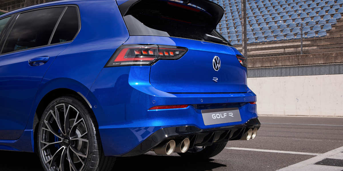 VW Golf R Auspuff