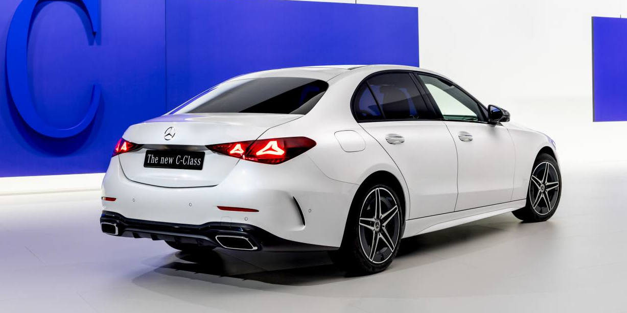 Mercedes C-Klasse Heckansicht