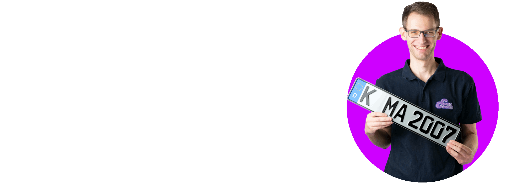 CarCoach David Nummernschild
