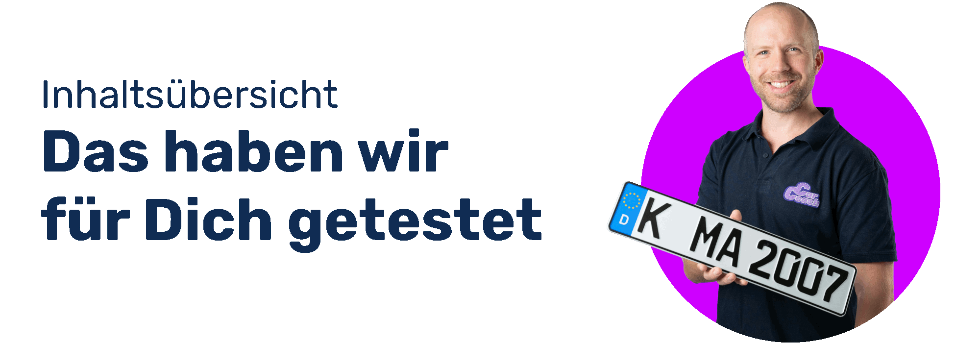 Das haben wir getestet - Philipp - Nummernschild Laecheln