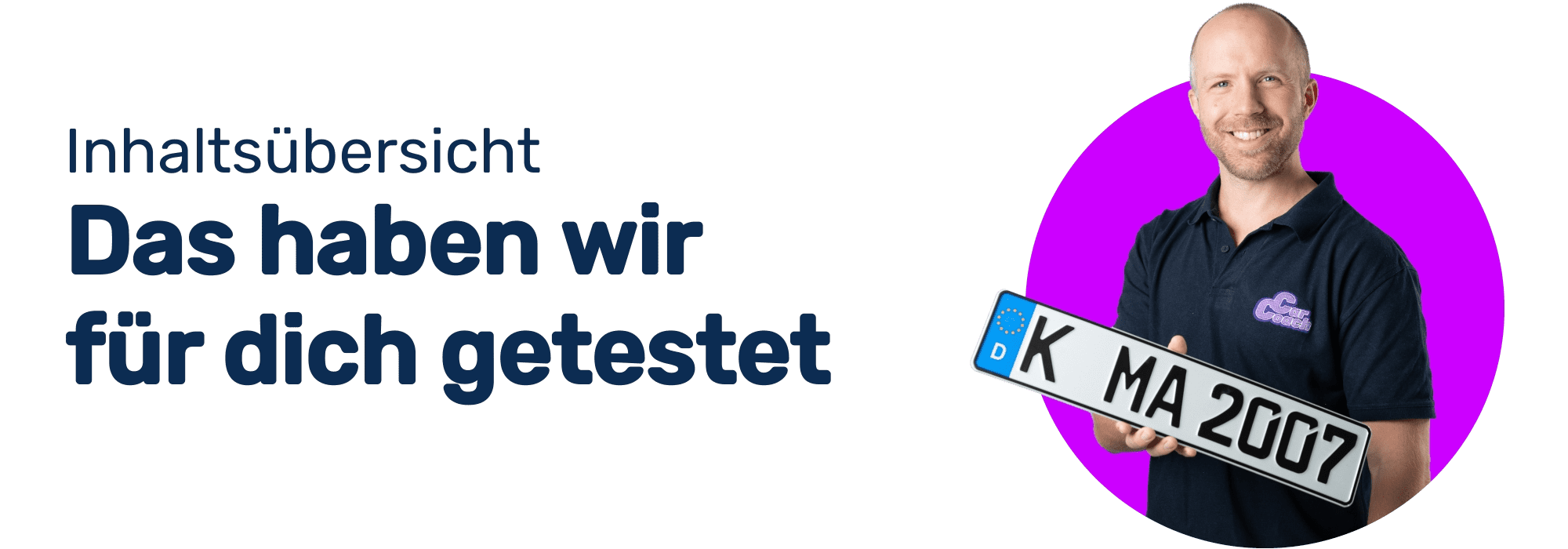 Das haben wir für dich getestet - Philipp - Nummernschild Laecheln