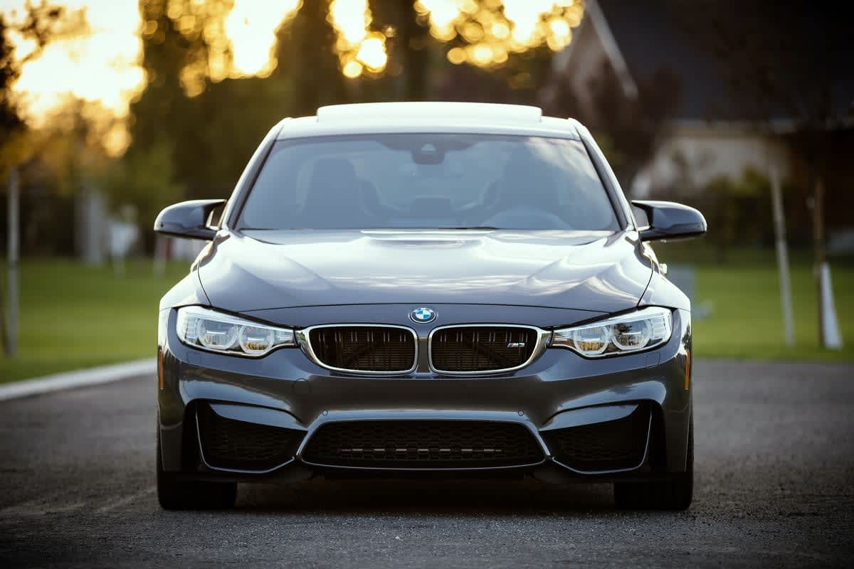BMW Modell von vorne 