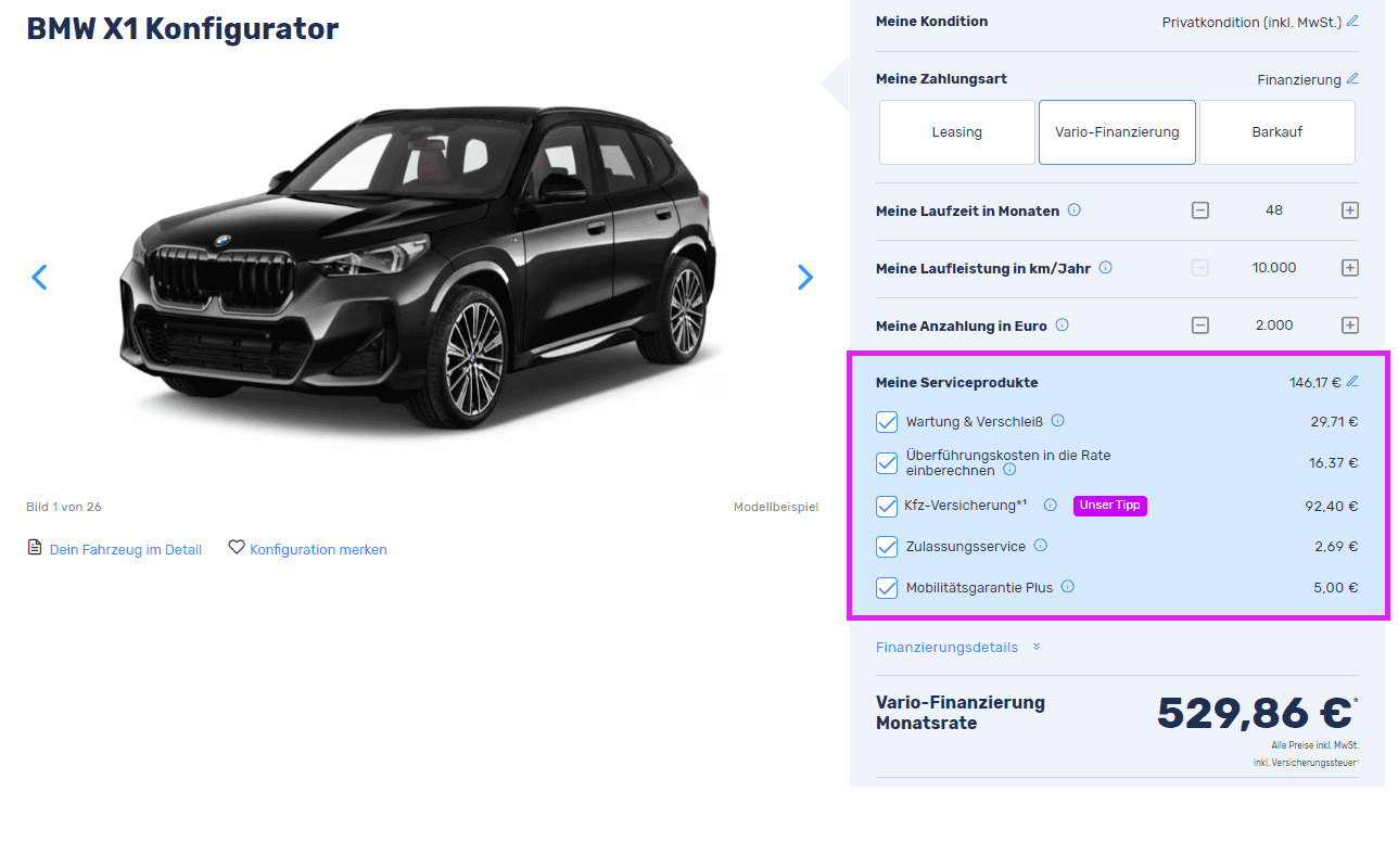 BMW All-Inclusive-Leasing