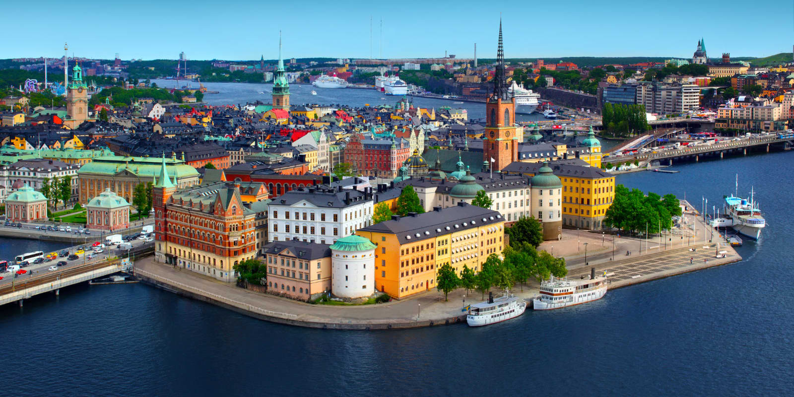 Schwedens Hauptstadt Stockholm