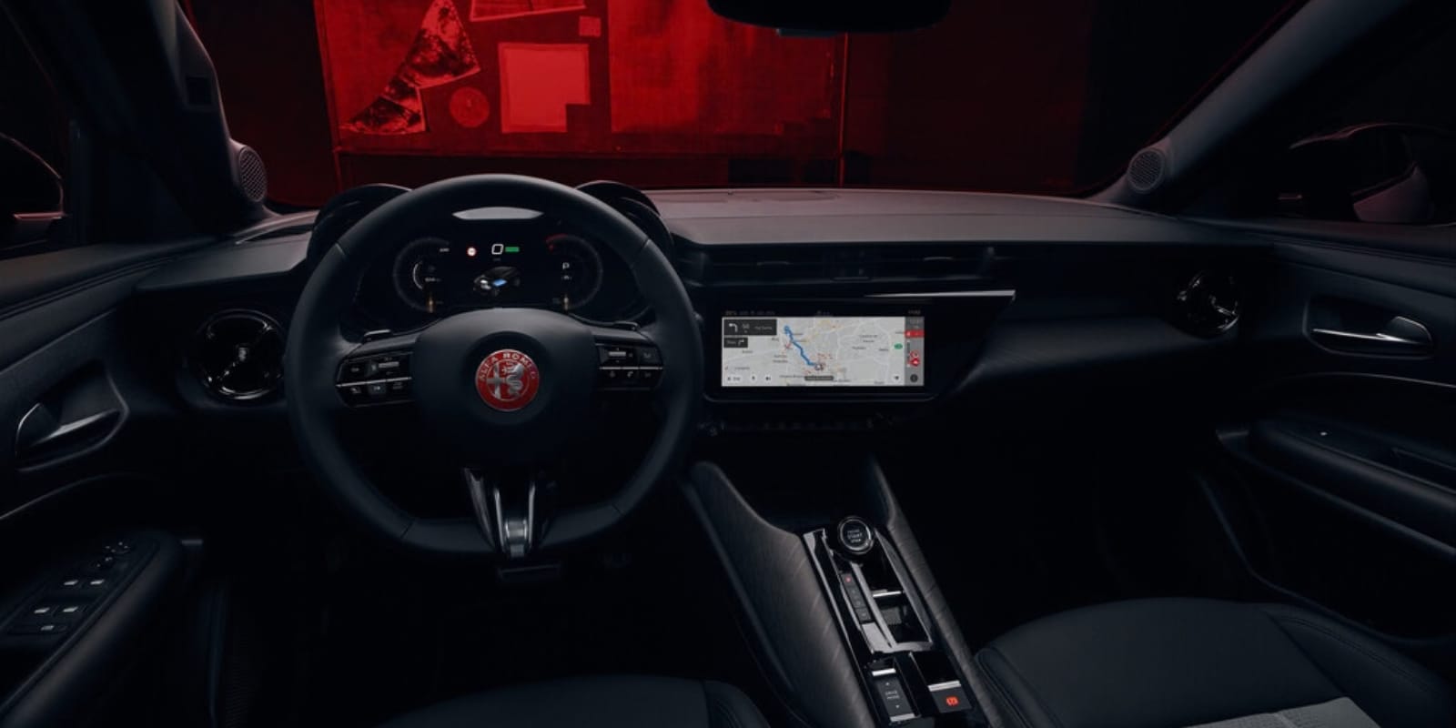 Alfa Romeo Luna Rossa Cockpit.