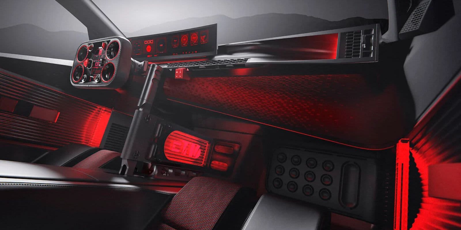 Peugeot E-T16 Concept Cockpit.
