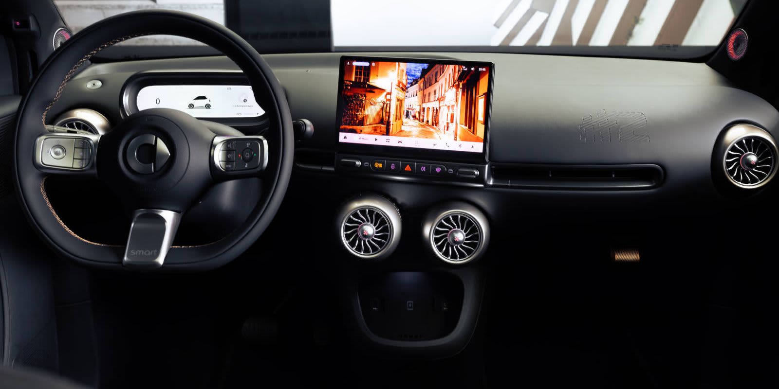 Smart #2 Innenraum Cockpit.