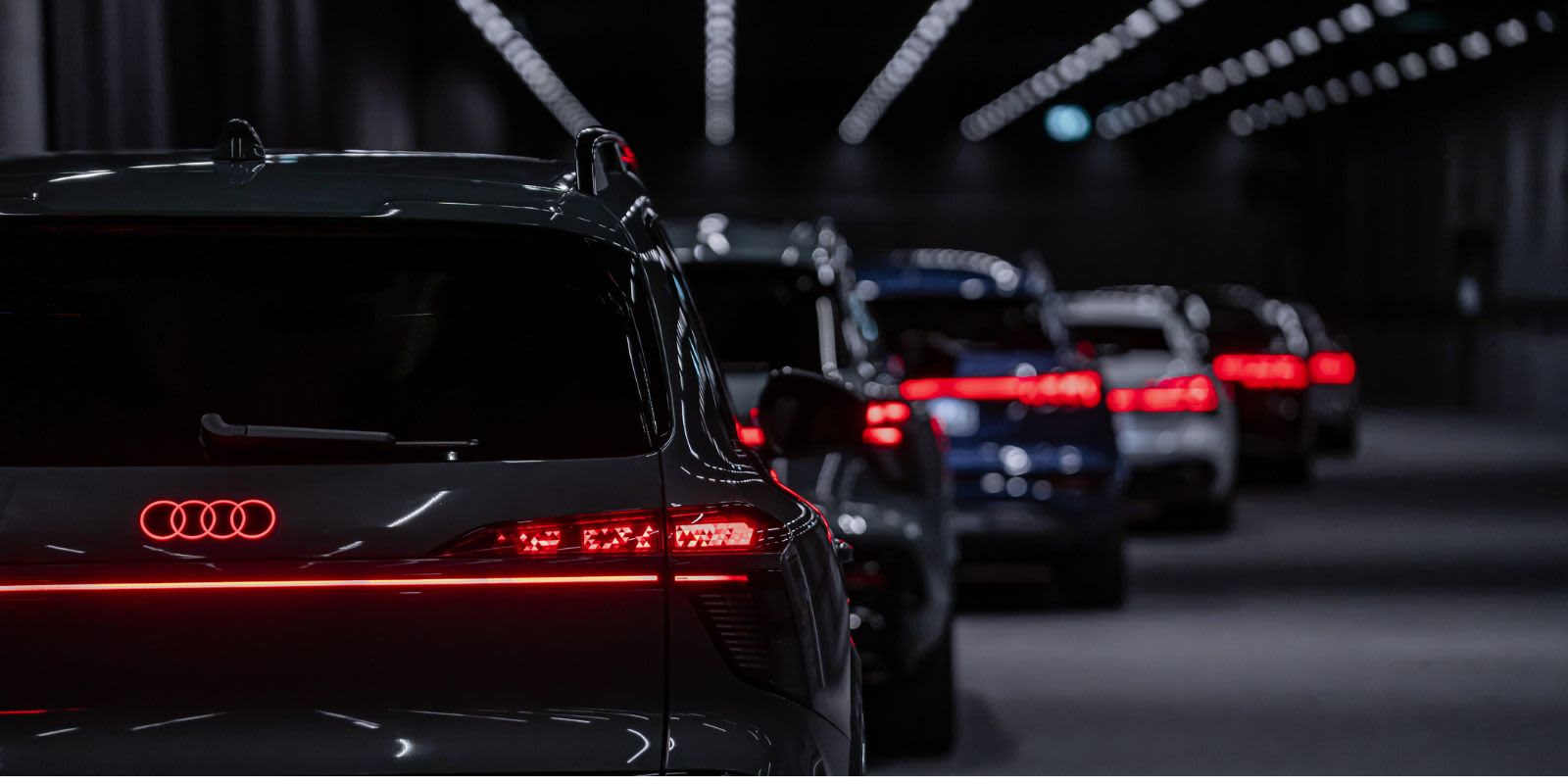 Audi Q9 Rücklichter.