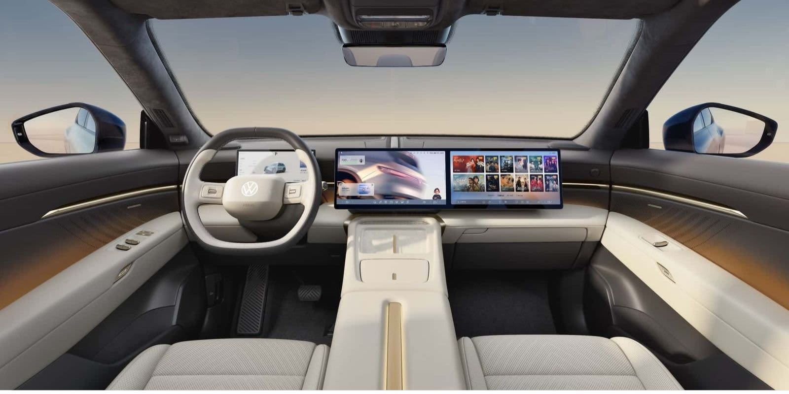 VW Innenraum Cockpit.