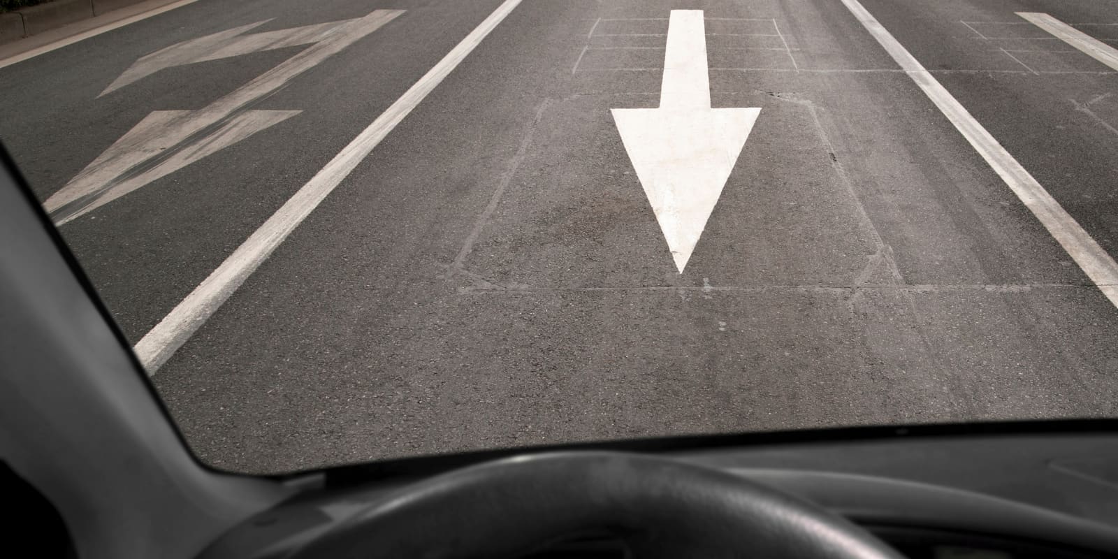 Geisterfahrer Autobahn Schild Warnung
