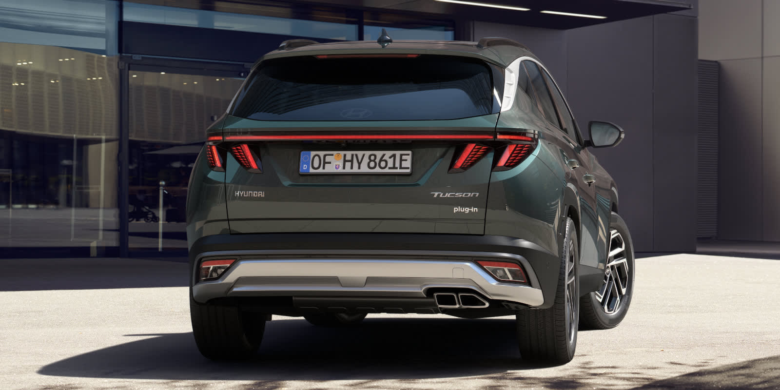 Hyundai Tucson Heckansicht