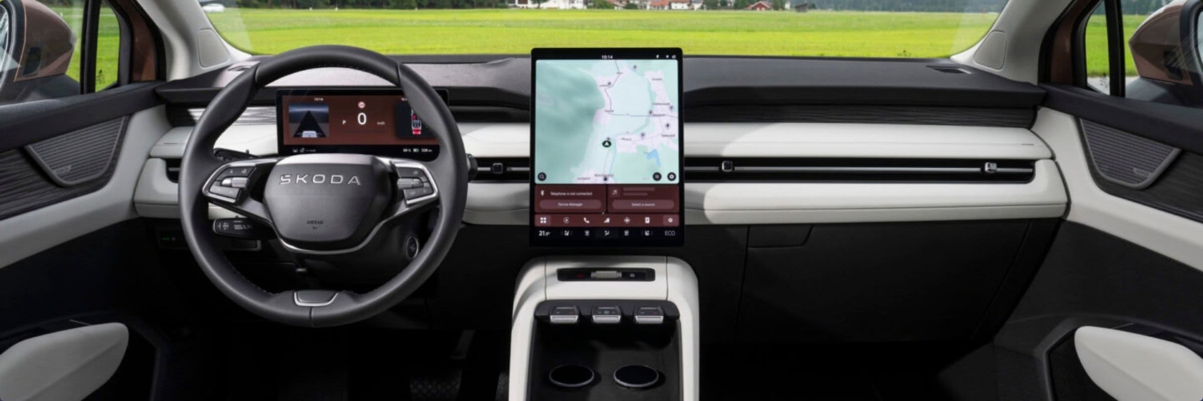 Skoda Peaq Cockpit.