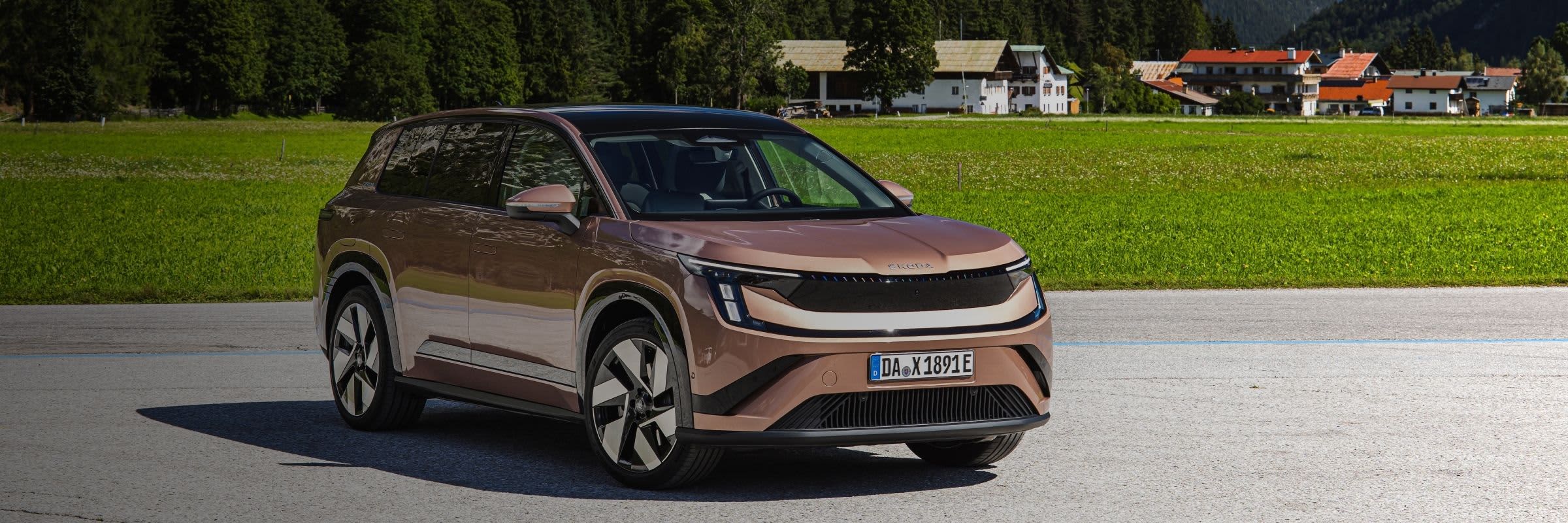 Skoda Peaq Frontalansicht.