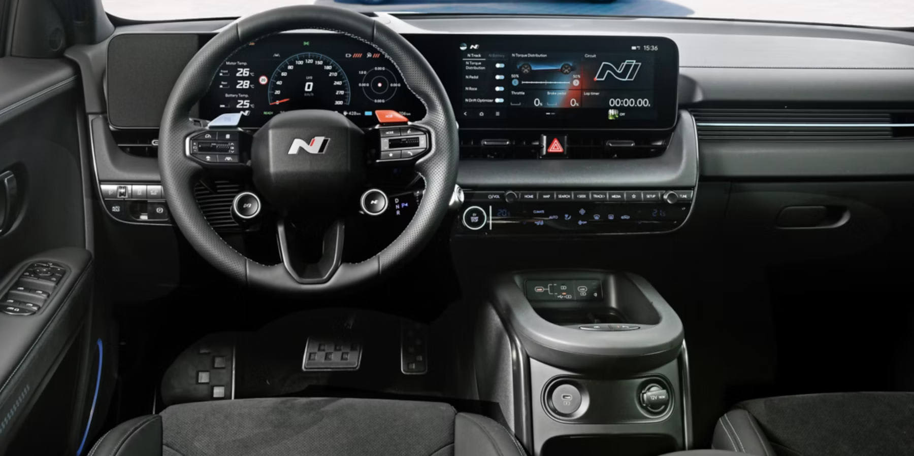 Hyundai Ioniq 5 Innenraum Übersicht Cockpit