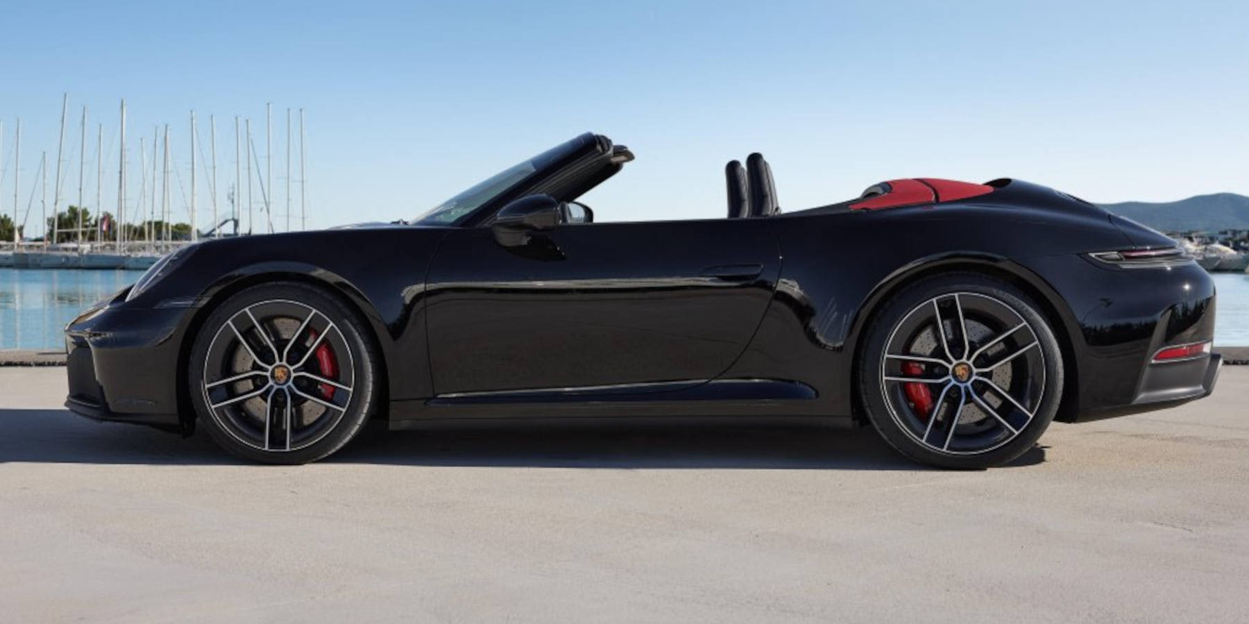 Porsche 911 Cabriolet Seitenansicht