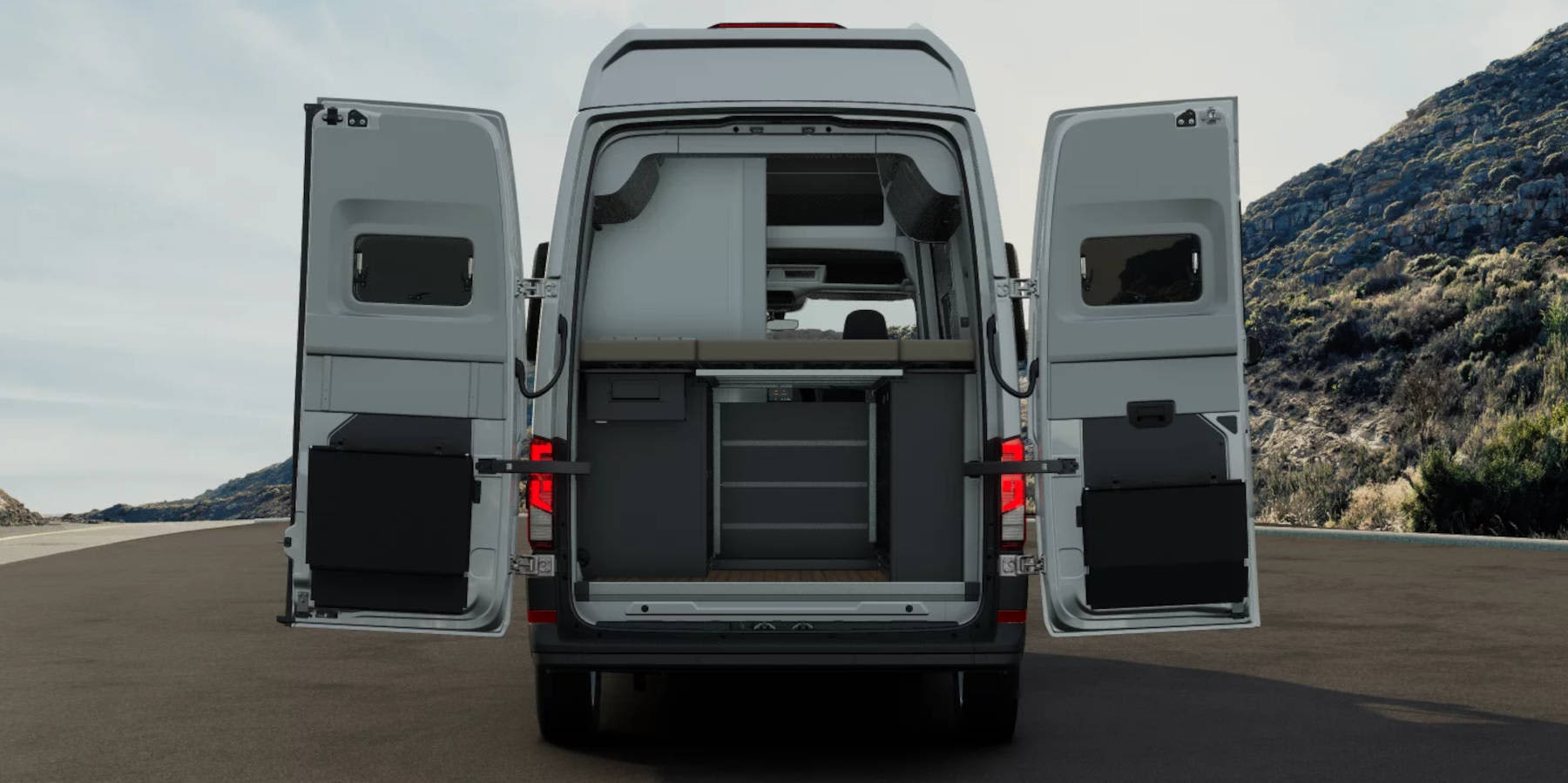 VW Grand California Heck Totale