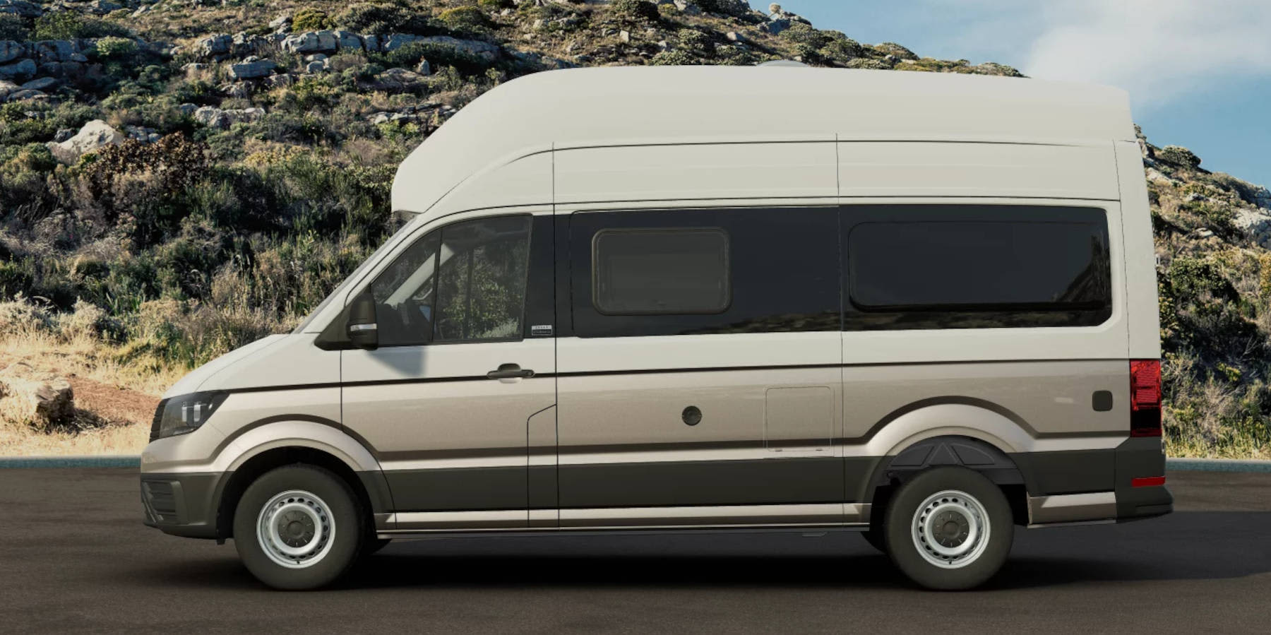 VW Grand California Seitenansicht