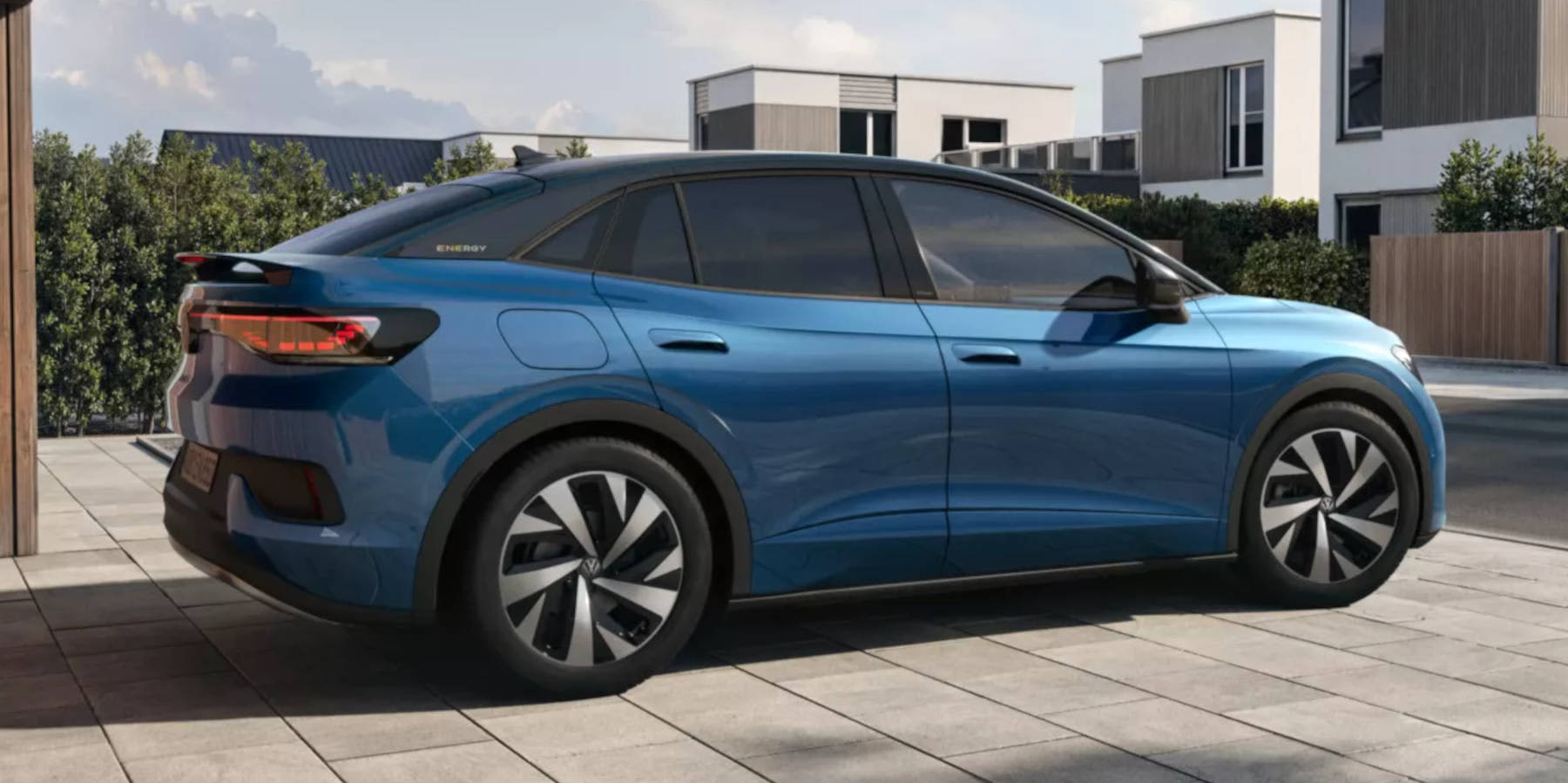 VW ID.5 ENERGY seitliche Heckansicht